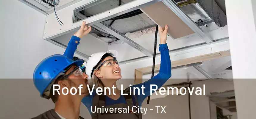 Roof Vent Lint Removal Universal City - TX